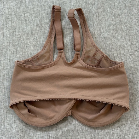 Delimira Front Close unlined nude underwire bra‎ size 34F - Picture 4 of 10